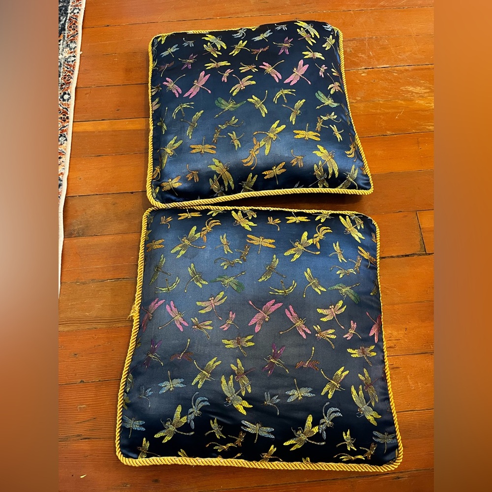 ✨5 for $25✨ Satin Dragonfly Throw Pillows